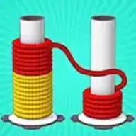 Rope Color Sort 3D