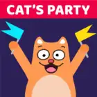 बिल्ली की पार्टी को मुफ़्त में ऑनलाइन खेलें - BestTopGames
