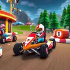 Spiele karting-3d kostenlos online - BestTopGames